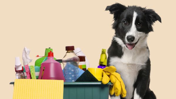 cachorro-com-produtos-de-limpeza